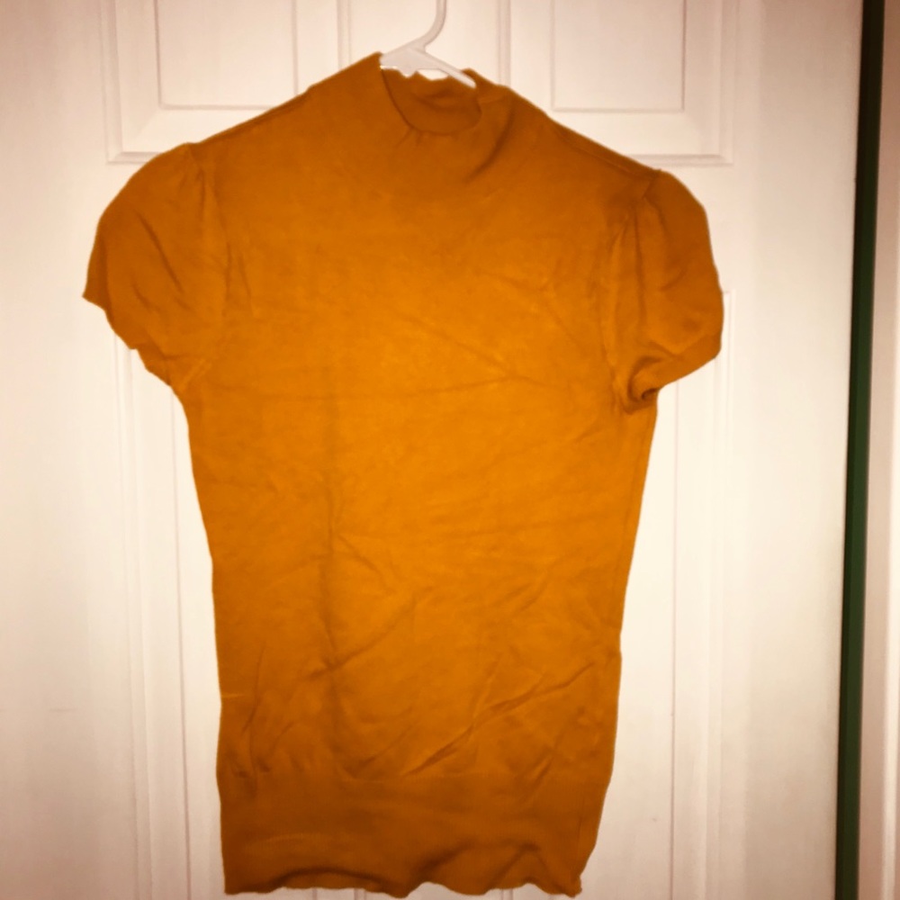 (💥3for20)Mustard short sleeves sweater